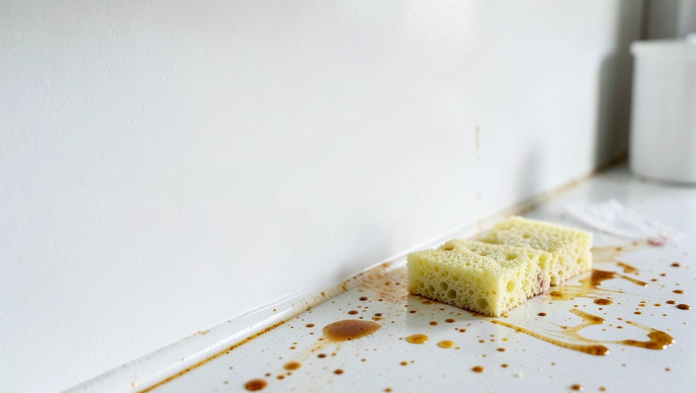 trwałość białej farby zmywalnej w kuchni