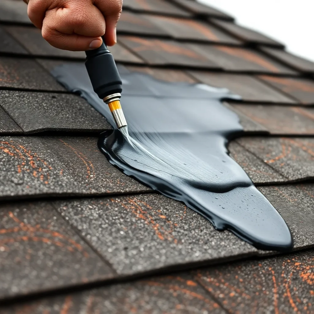 Uszczelnienie dachu z gontu