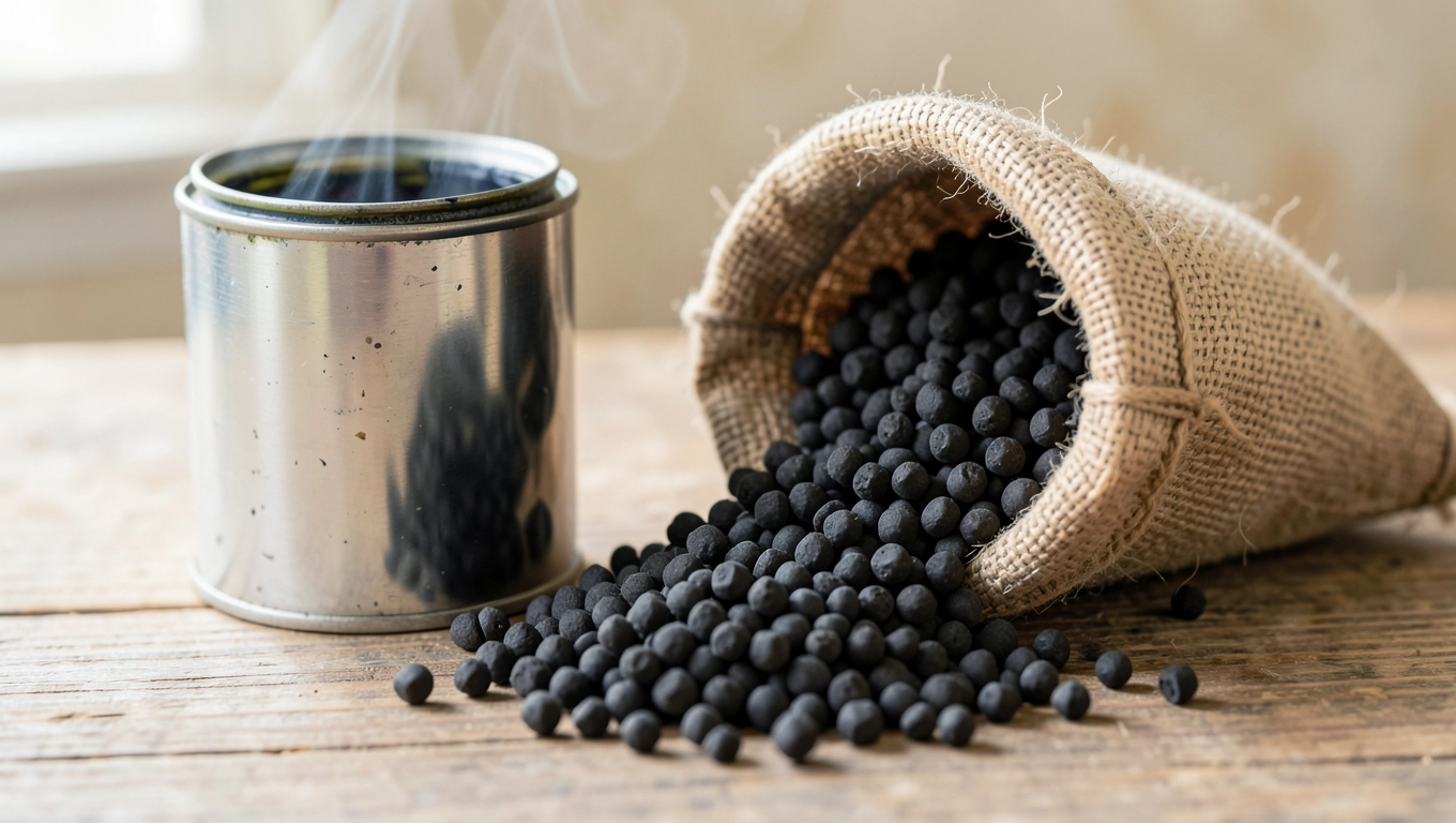 Węgiel aktywny na zapach farby olejnej