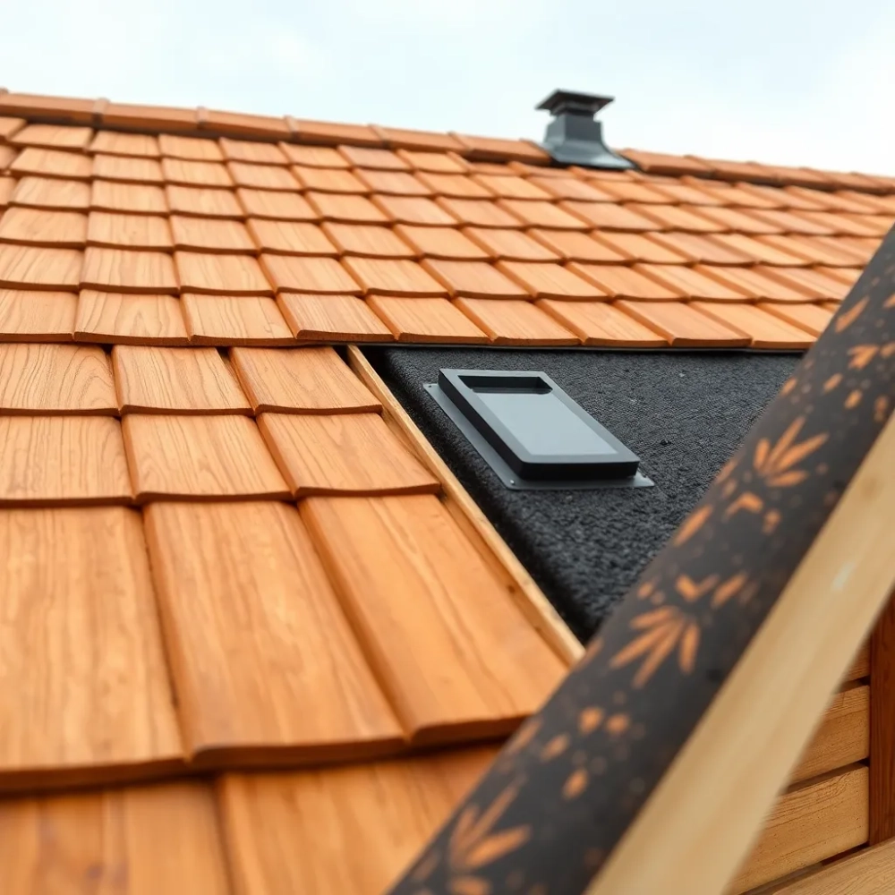 Wentylacja dachu deskowanego z papą