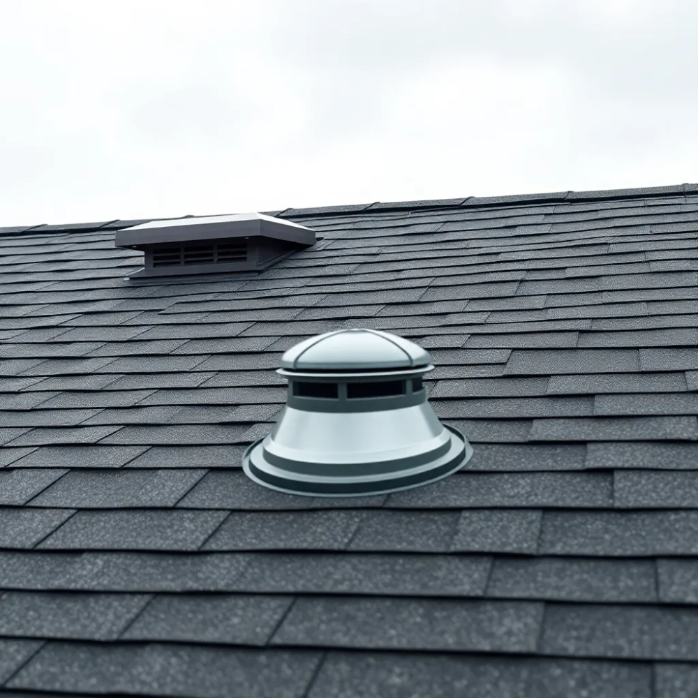 Wentylacja dachu z gontu bitumicznego