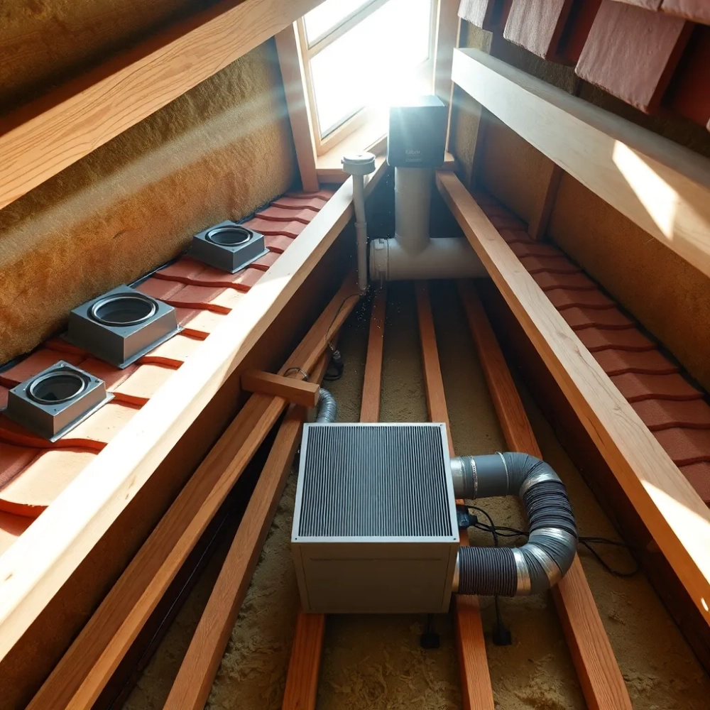 Wentylacja na poddaszu bez komina