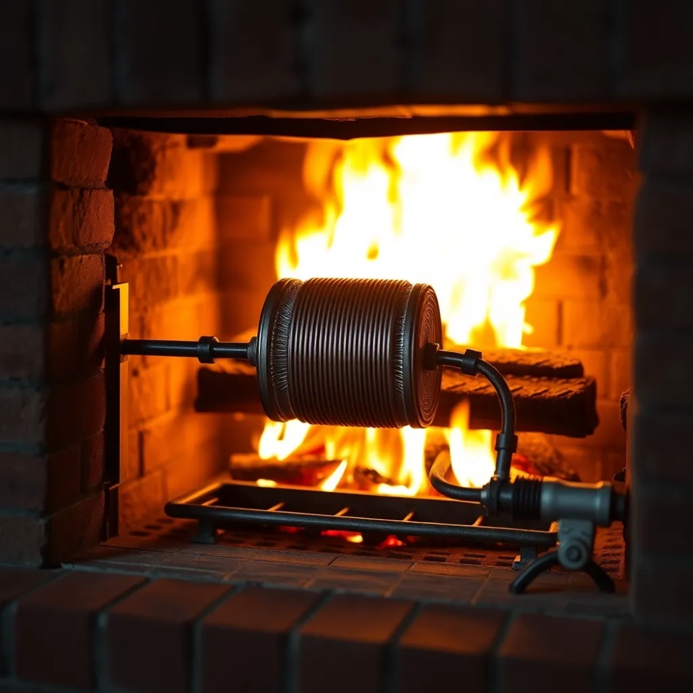 Wężownica do kominka