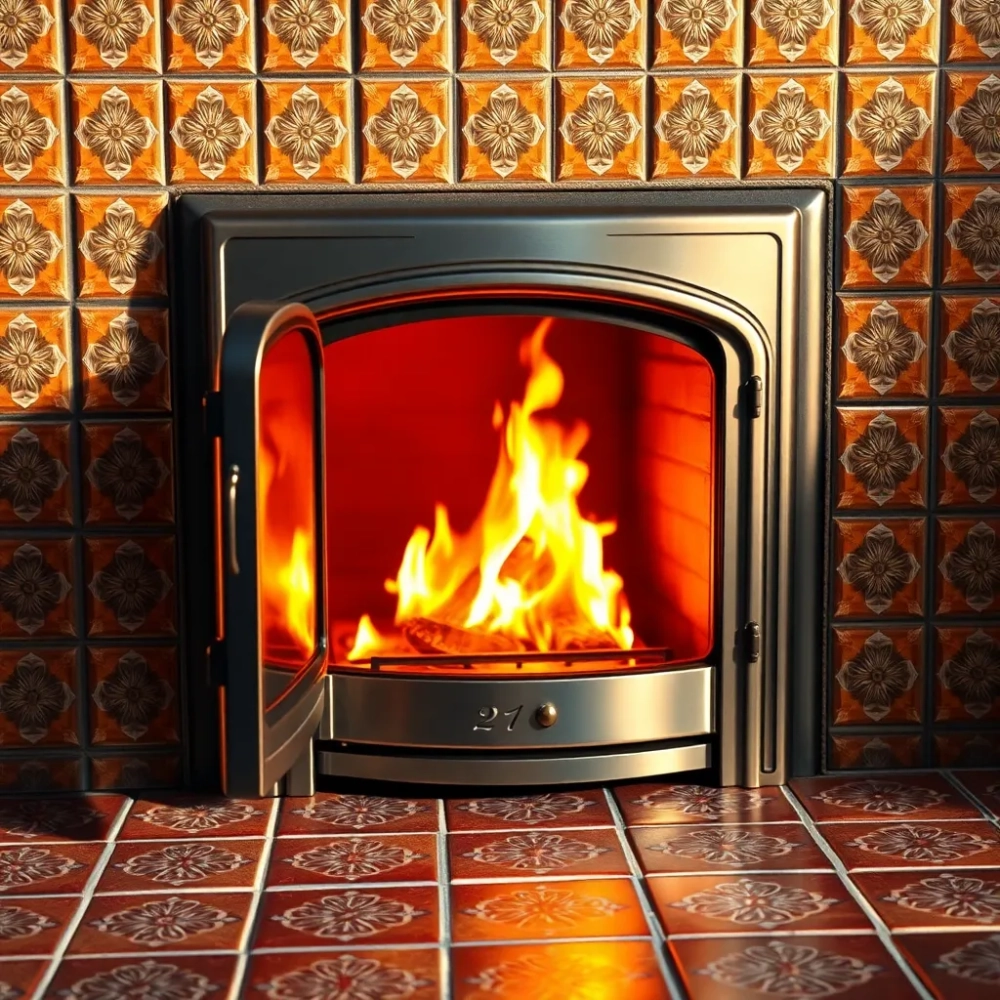 Wkład kominkowy do pieca kaflowego
