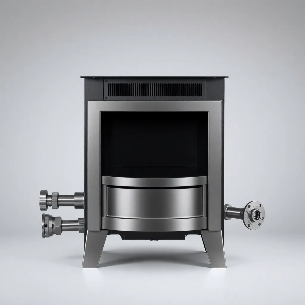 Wkład kominkowy z płaszczem wodnym