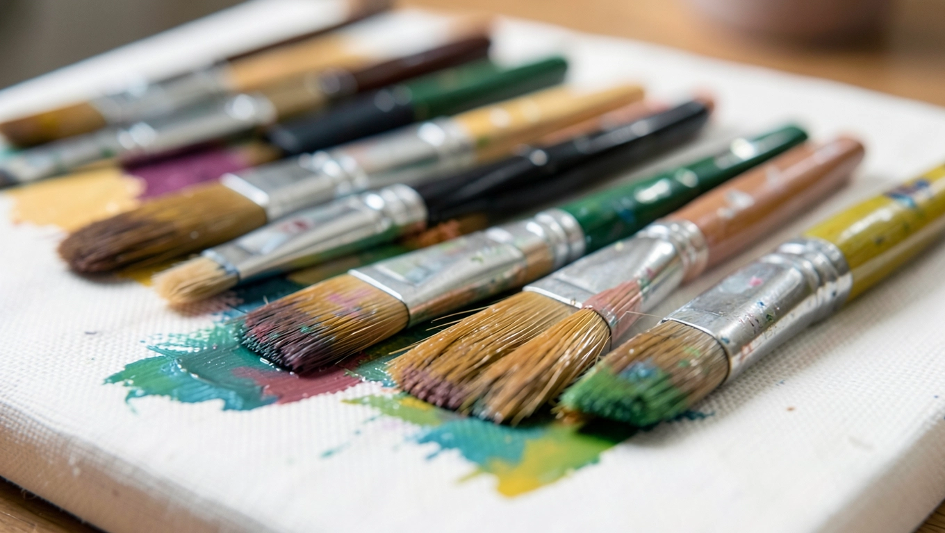 Wybór rozmiaru pędzla a szczegółowość pracy