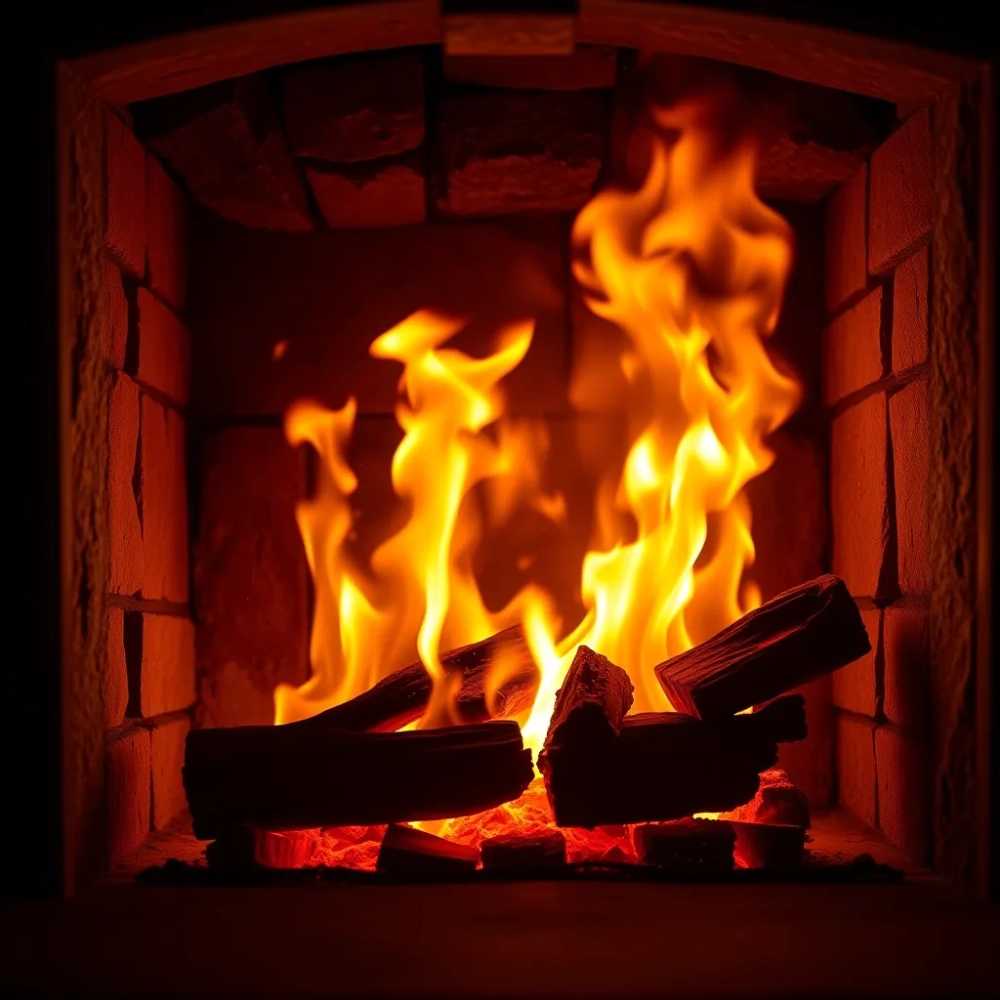 Wygaszacz ekranu kominek do pobrania