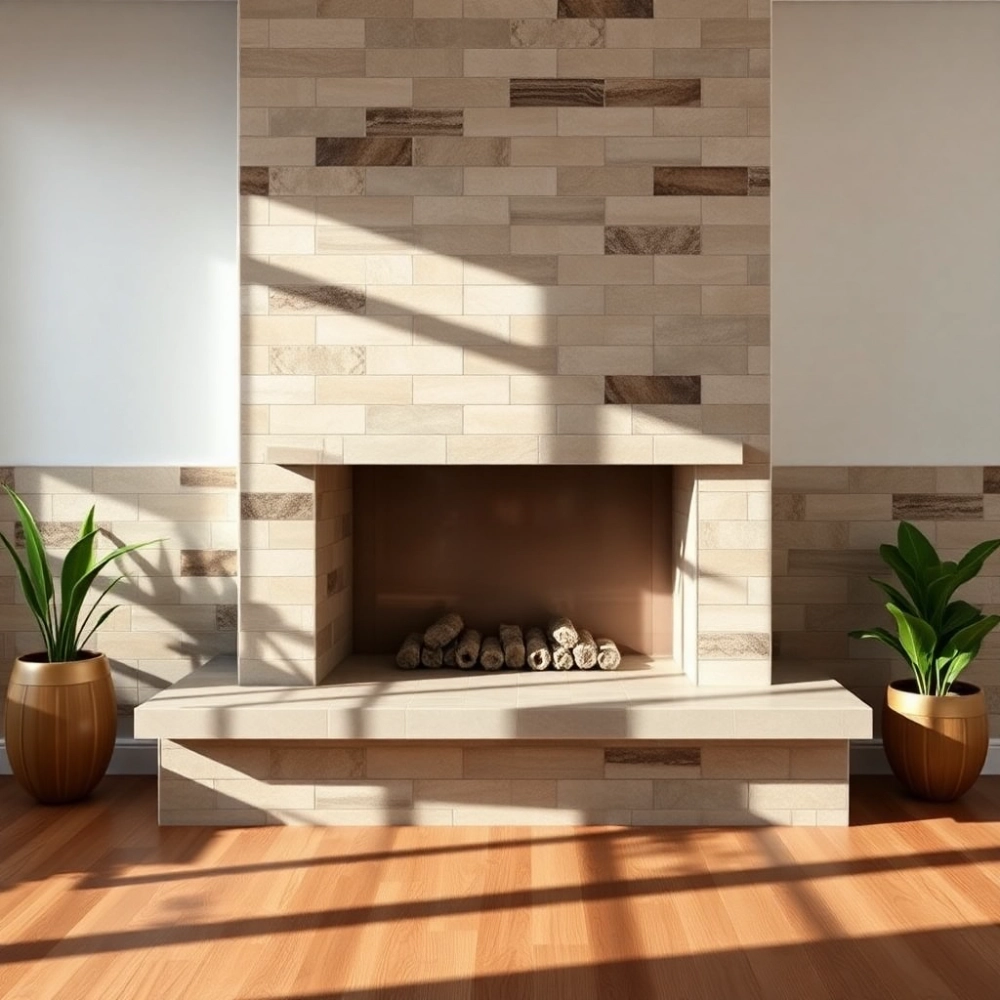 Wykończenie Kominka Płytkami