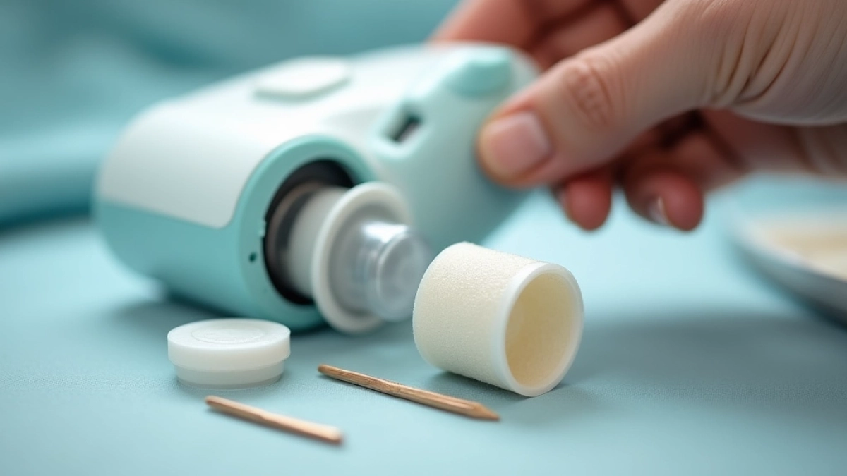 Wymiana filtra w inhalatorze Microlife