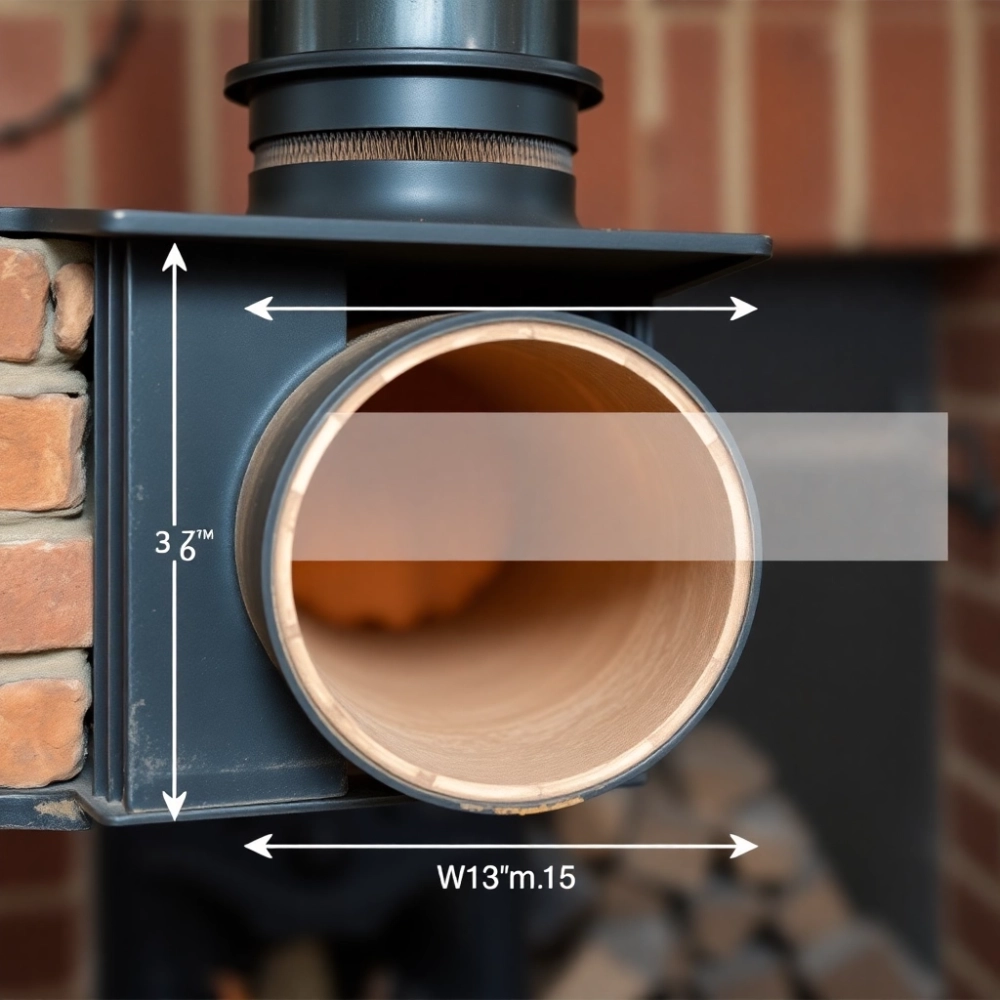 Wymiary komina do kominka