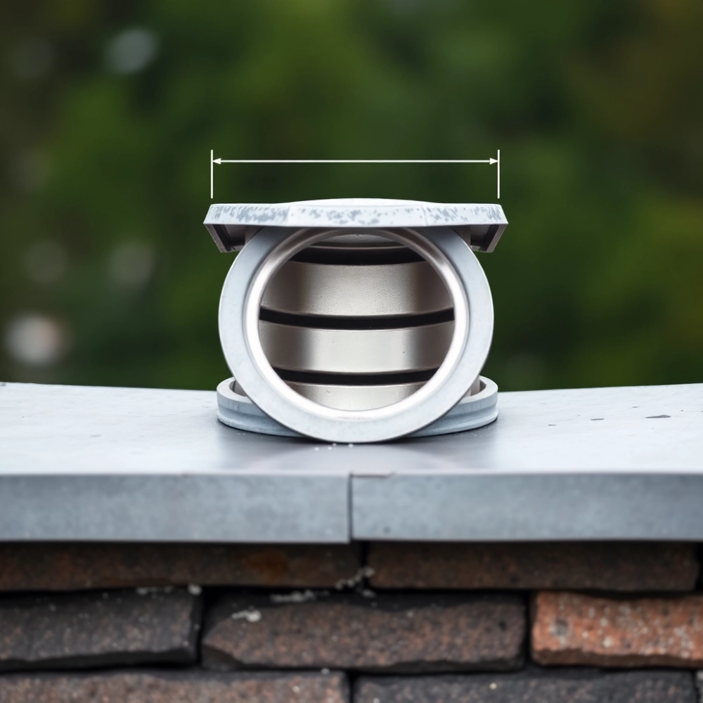 Wymiary komina spalinowego