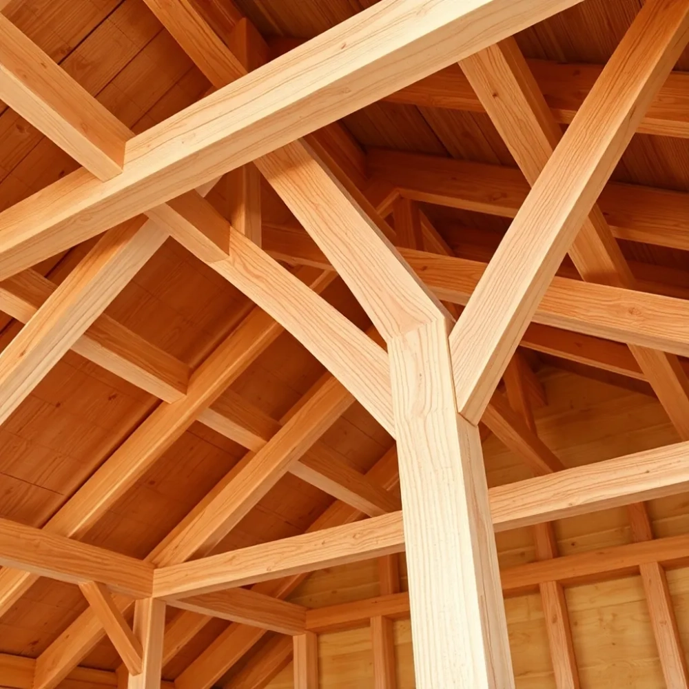 Wymiary krokwi na dach jednospadowy