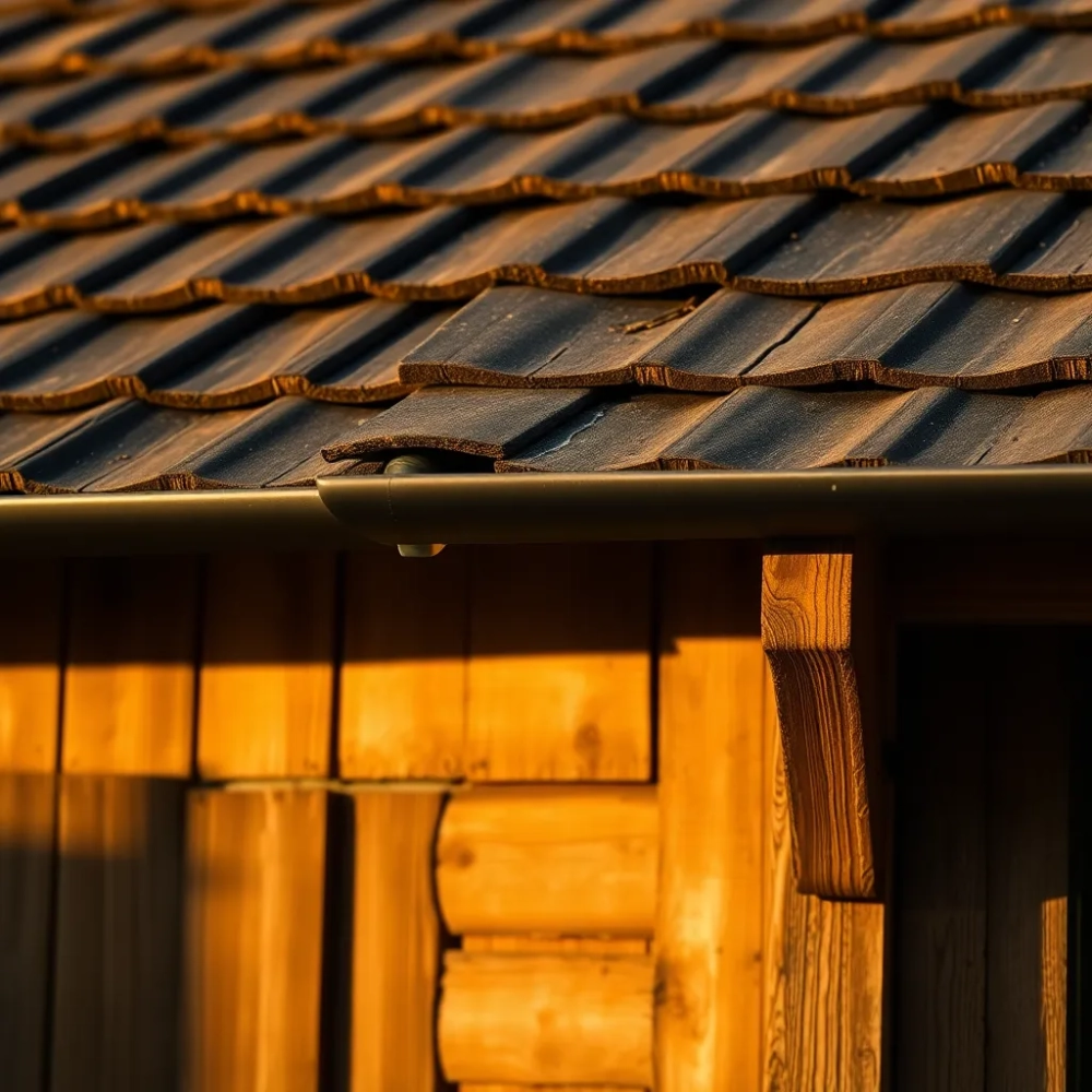 Wypuszczenie dachu na łatach