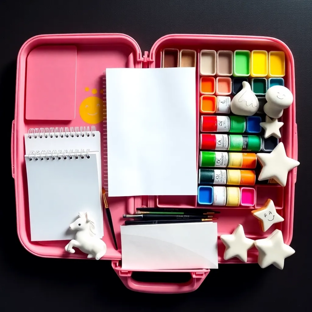 Zestaw do malowania dla 10 latki