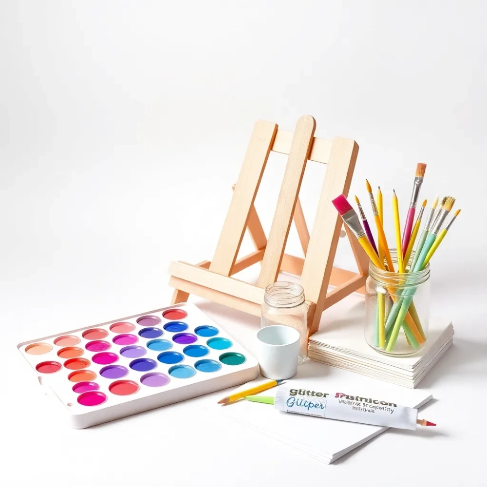 Zestaw do malowania dla dziewczynki 9 lat