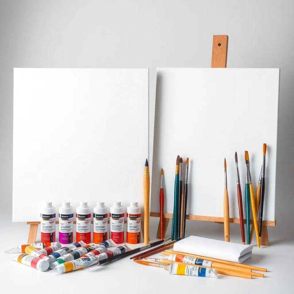 Zestaw do malowania na płótnie dla dorosłych