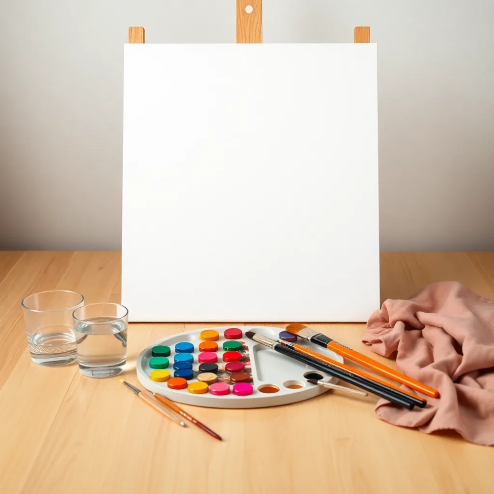 Zestaw do malowania na płótnie