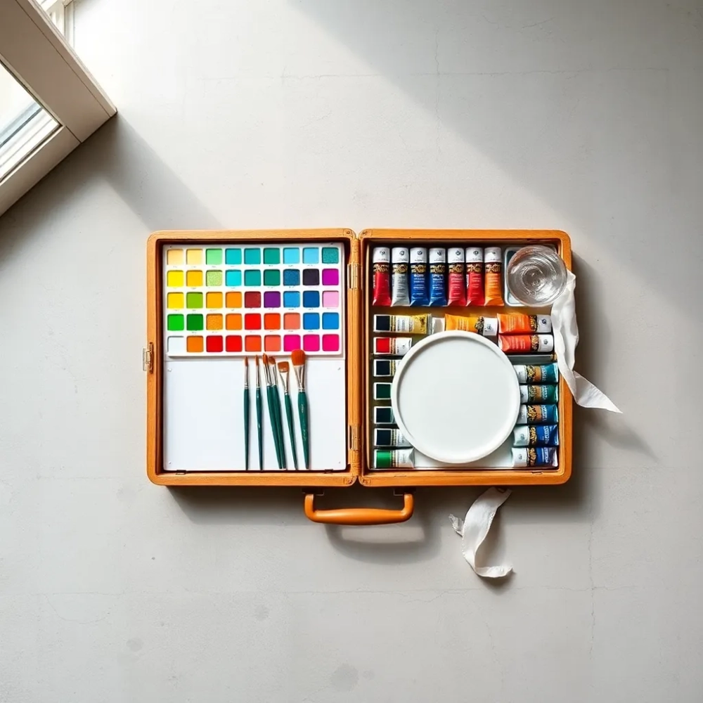 Zestaw do Malowania w walizce