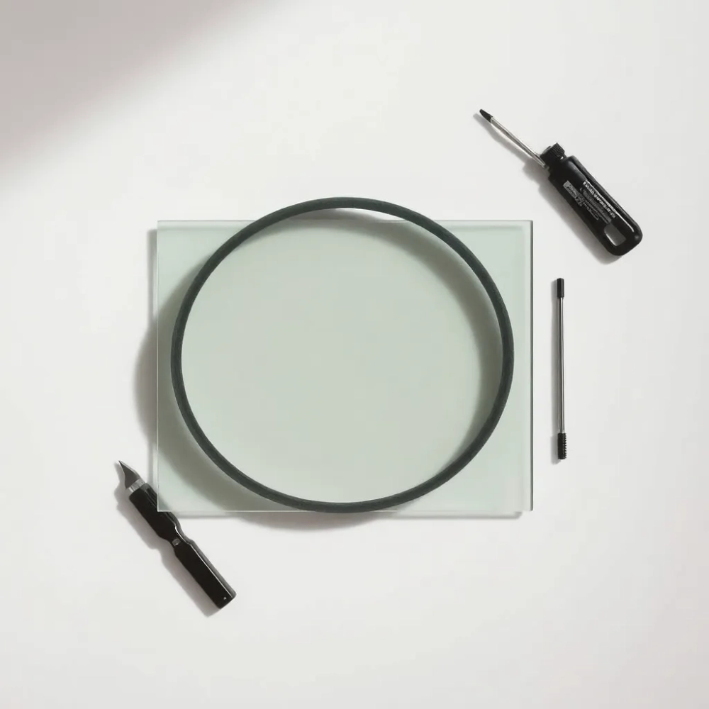 Zestaw do montażu szyby kominkowej