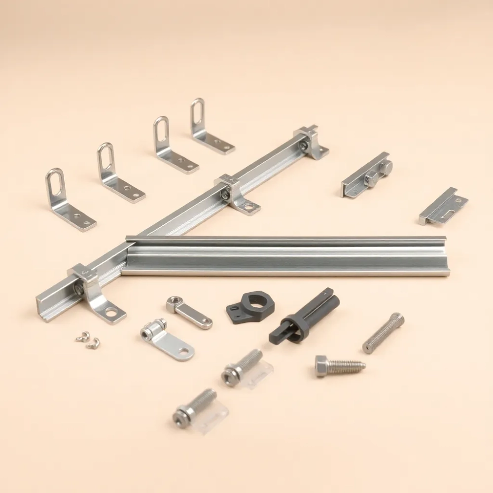 Zestaw montażowy do paneli fotowoltaicznych na dachówka ceramiczna