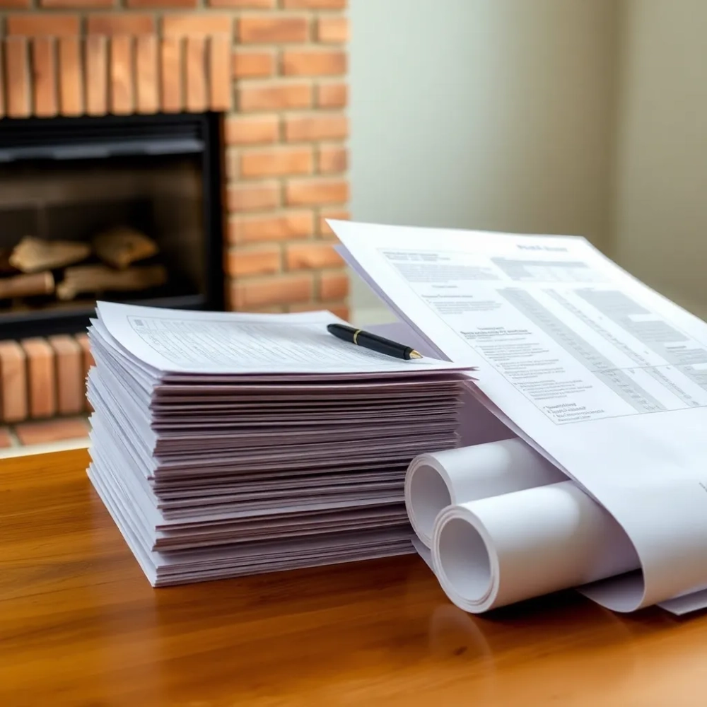 Zgłoszenie kominka do gminy