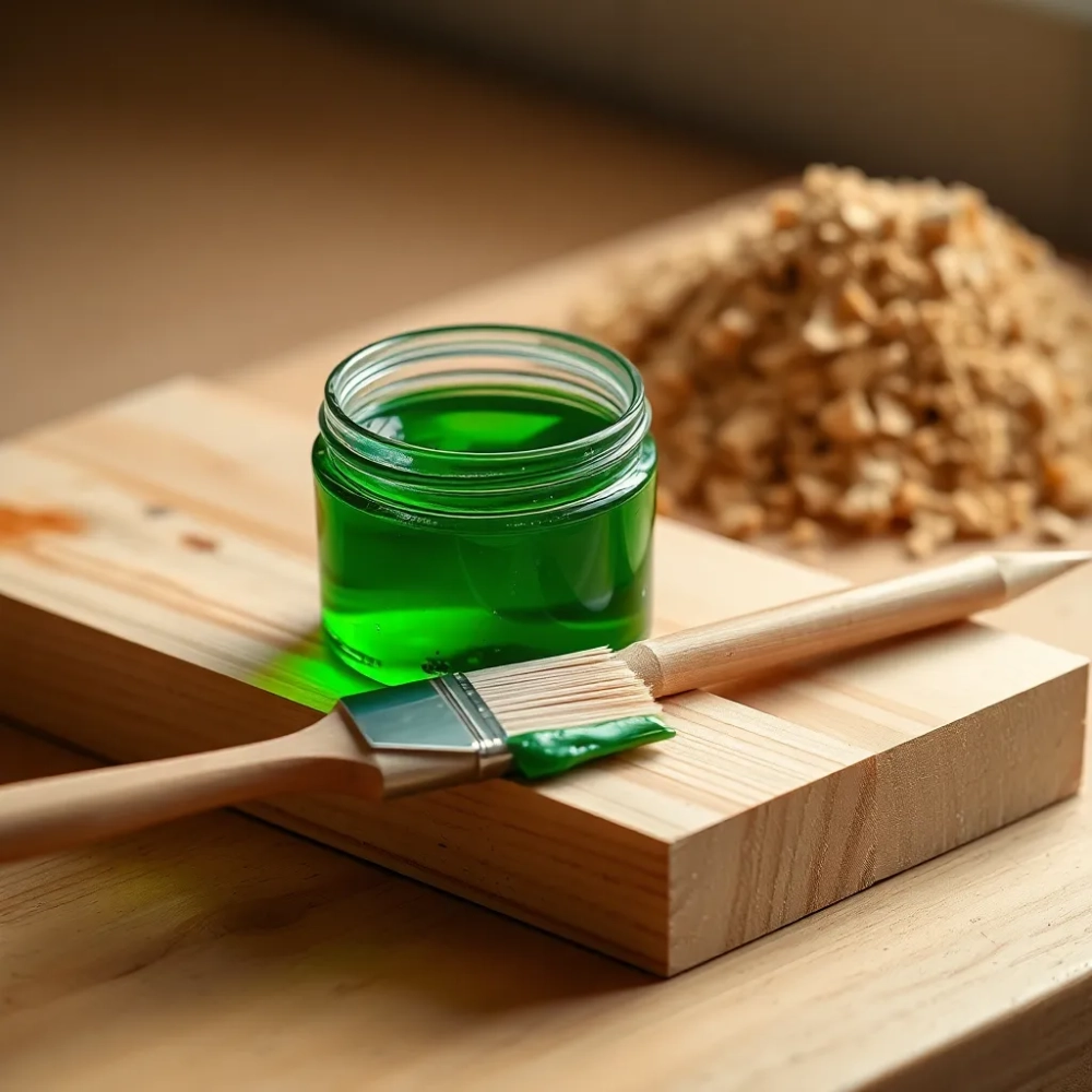 Zielony Impregnat do więźby dachowej