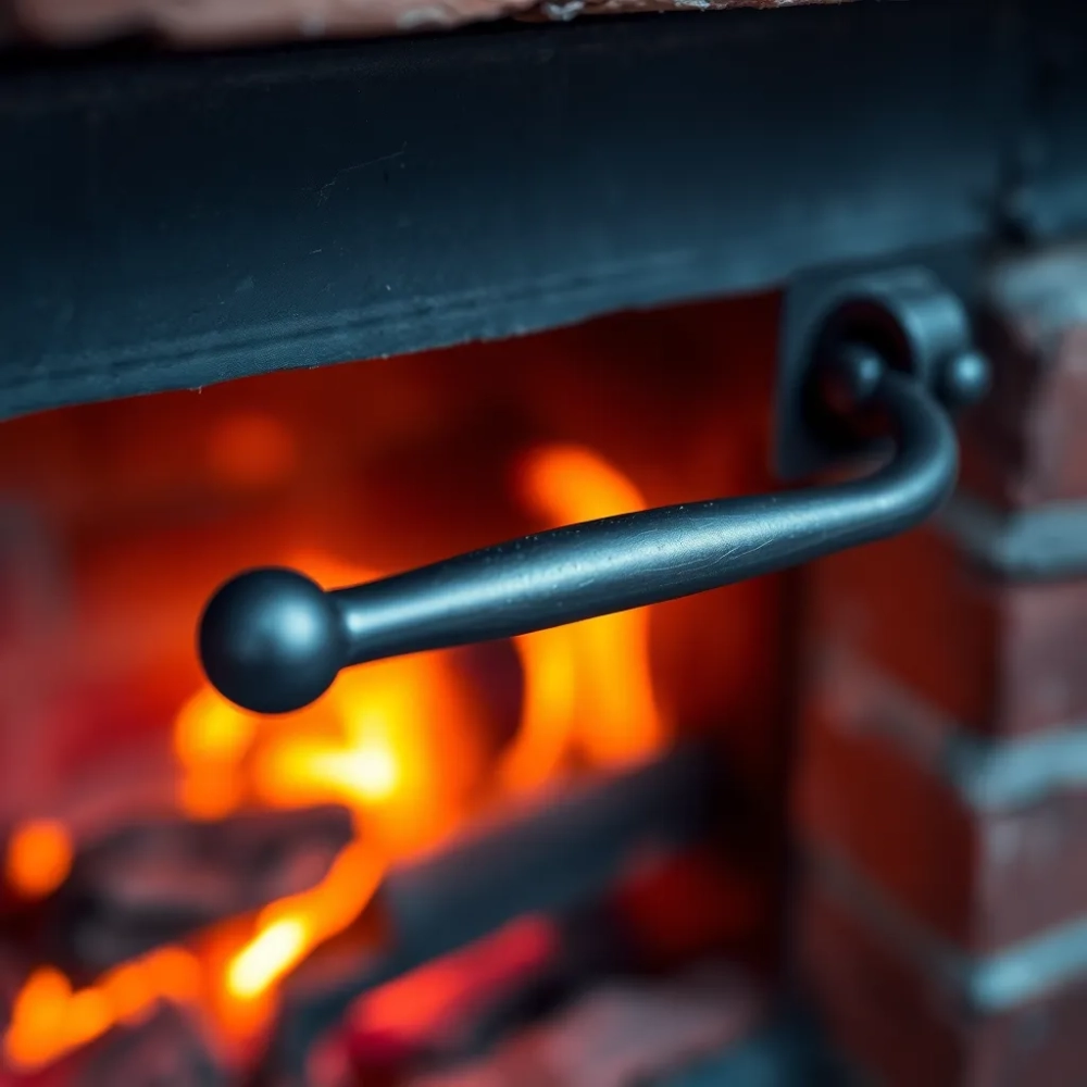 Zimna rączka do kominka