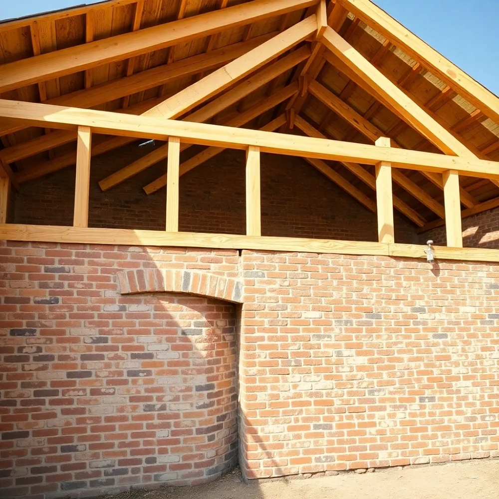 Zmiana konstrukcji dachu na budynku gospodarczym